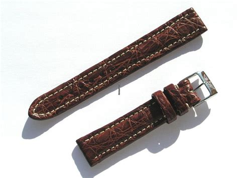 Breitling Band 16mm Leder braun brown marron Strap 